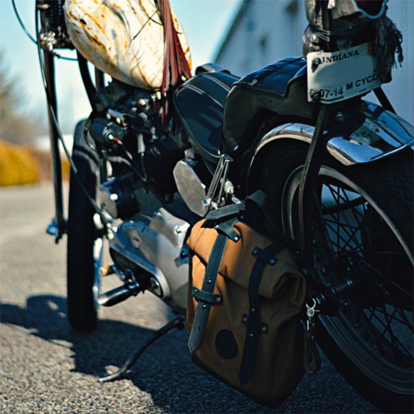 Roll-Top Saddlebag-Desert-Tan