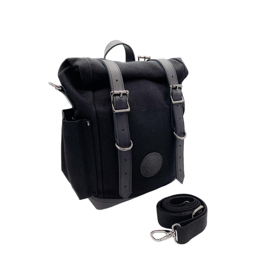 Roll-Top Saddlebag (Black)