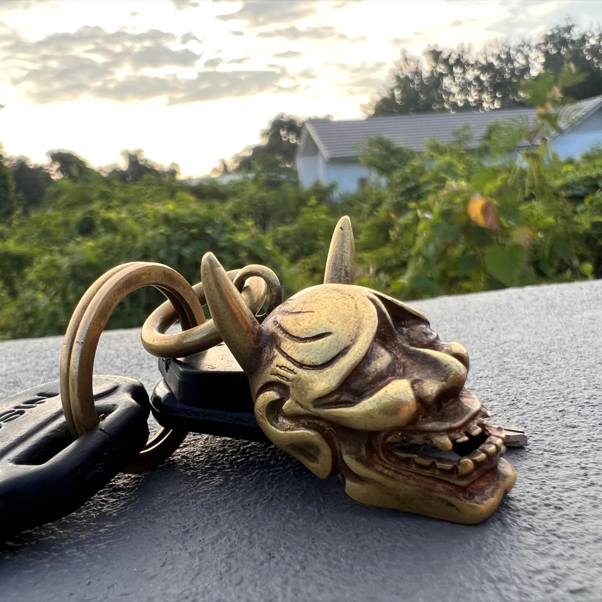 Oni-Mask-Good-Luck/Keychain