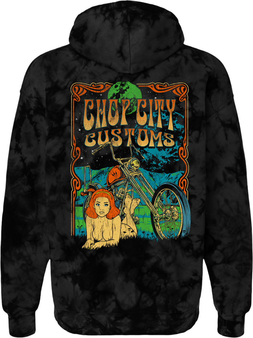 Cloud Black Chopper Beauty Pullover Hoodie