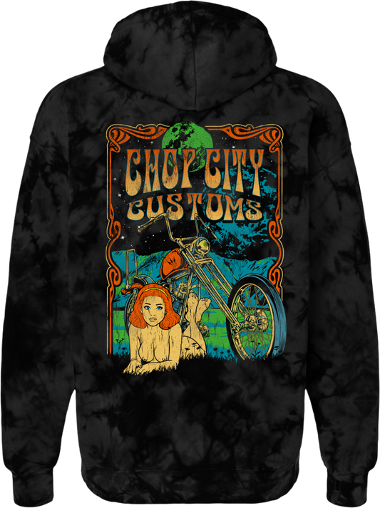 Cloud Black Chopper Beauty Pullover Hoodie