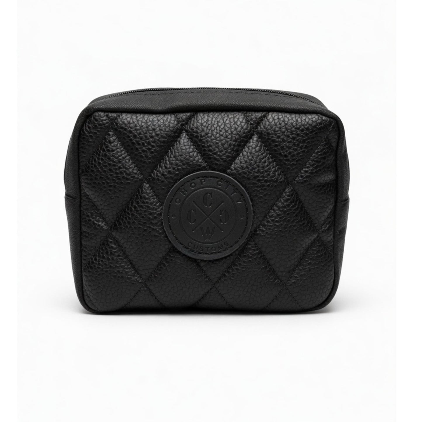 Diamond Tuck Handlebar Bag (black)