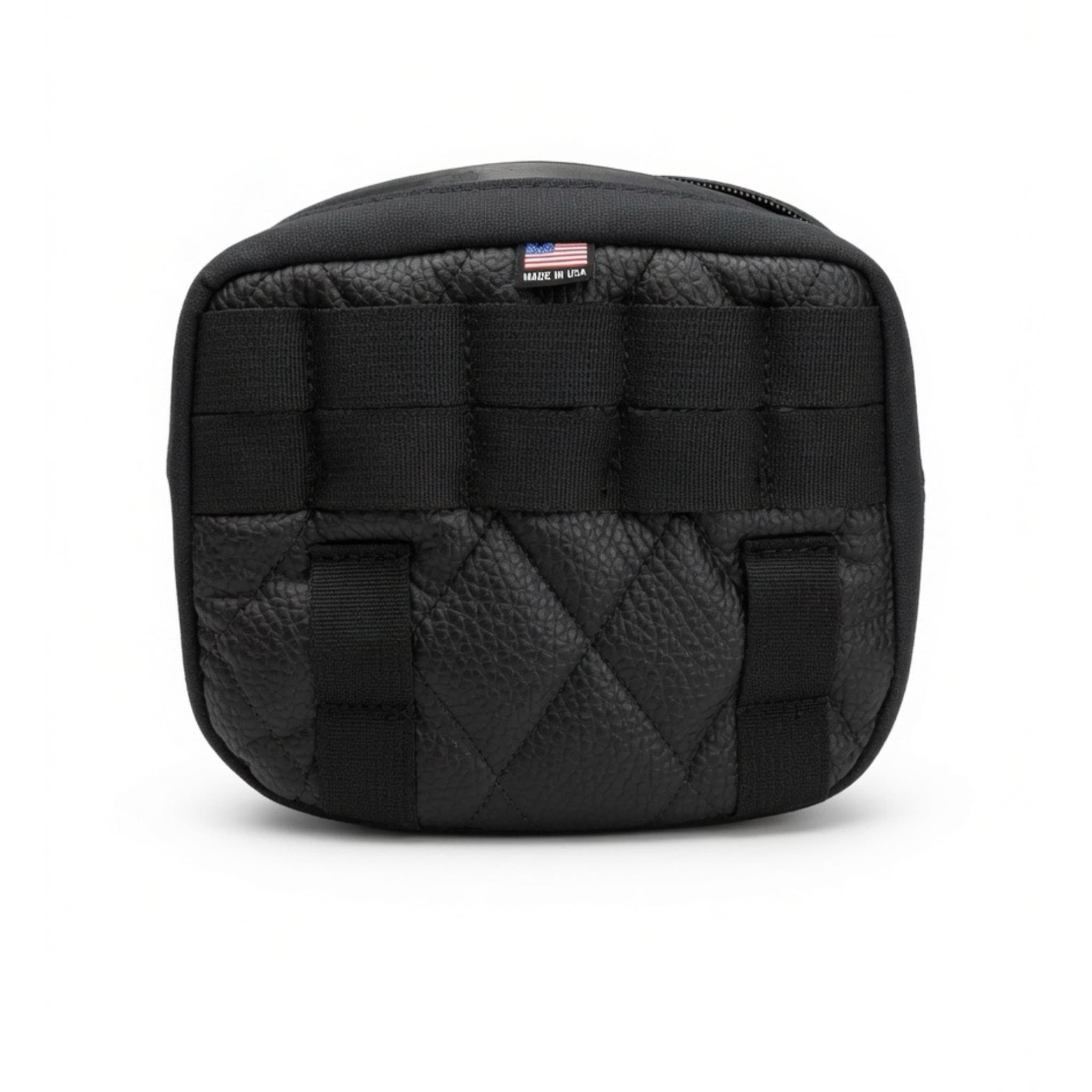 Diamond Tuck Handlebar Bag (black) – Chop City Customs