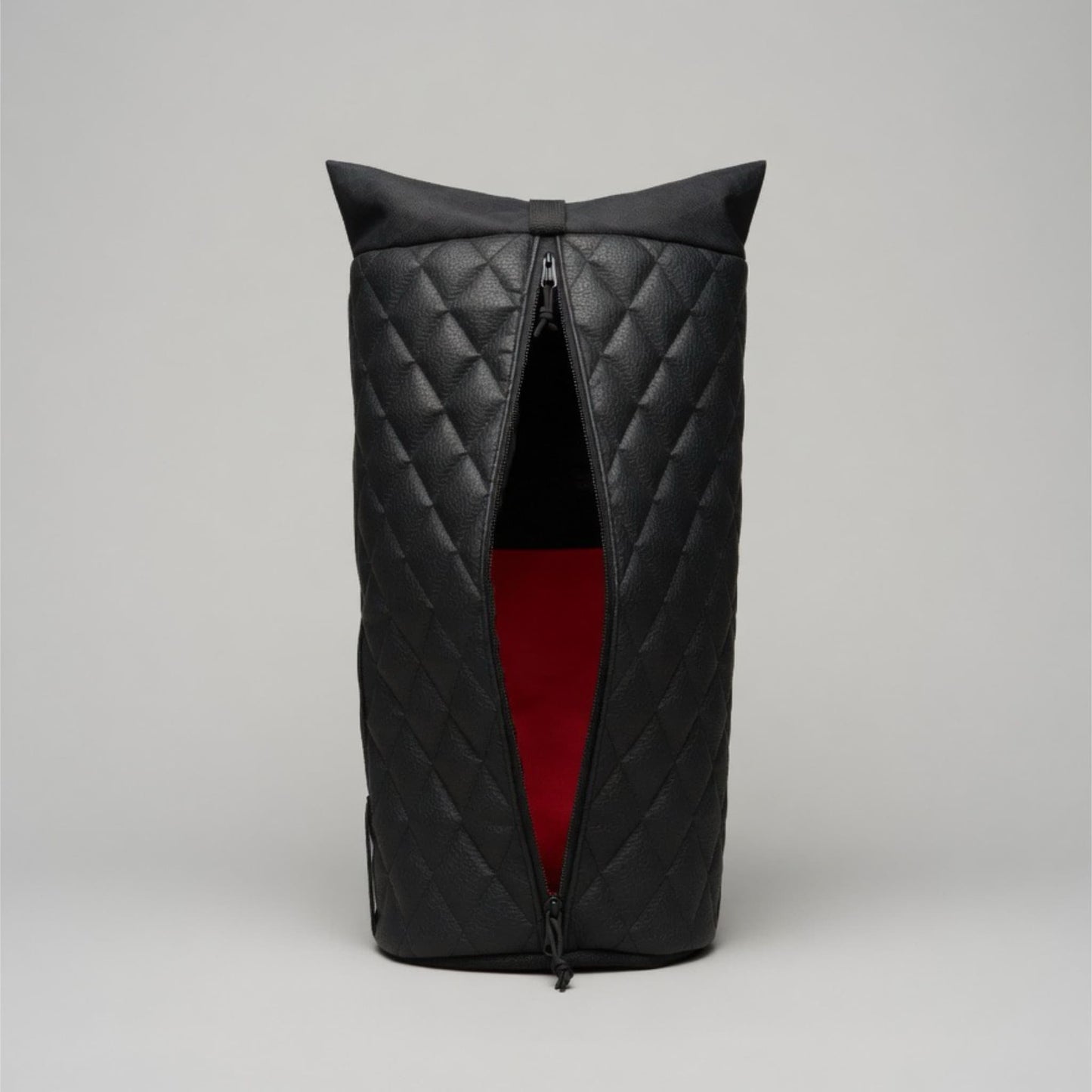 Sissybar Bag (Black) Diamond Tuck Zip One-Of-One