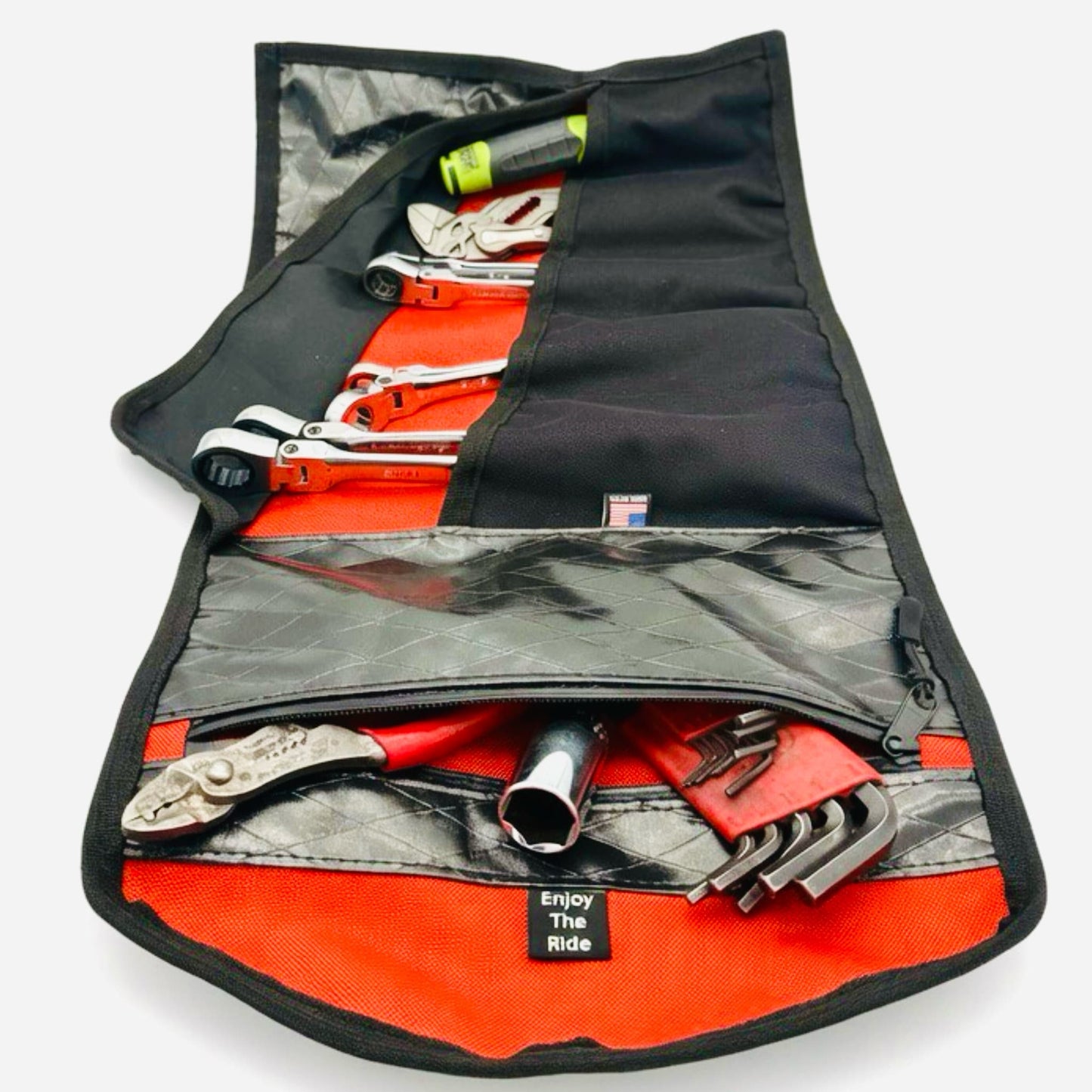 1000D Tool Roll (Orange & Black)